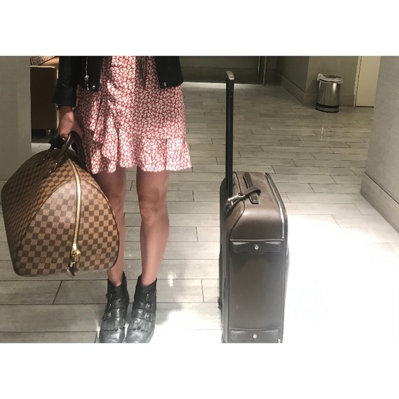 New Louis Vuitton duffel damier revira travel bag